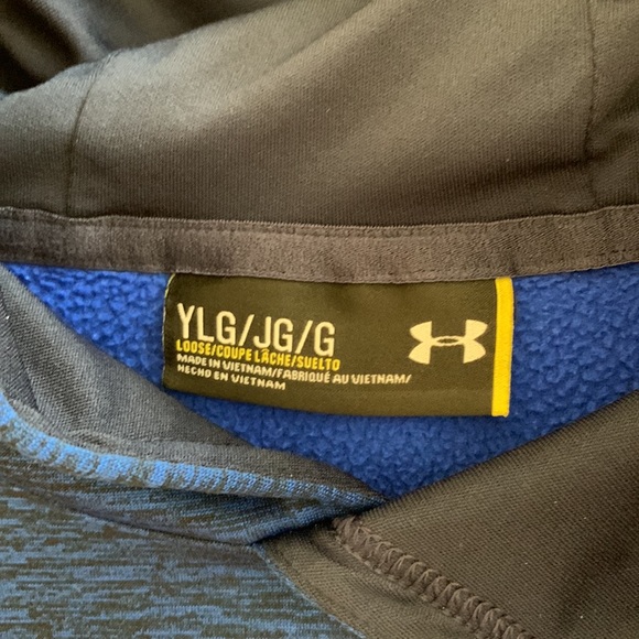 under armor sweatshirt size YLG - Picture 2 of 6